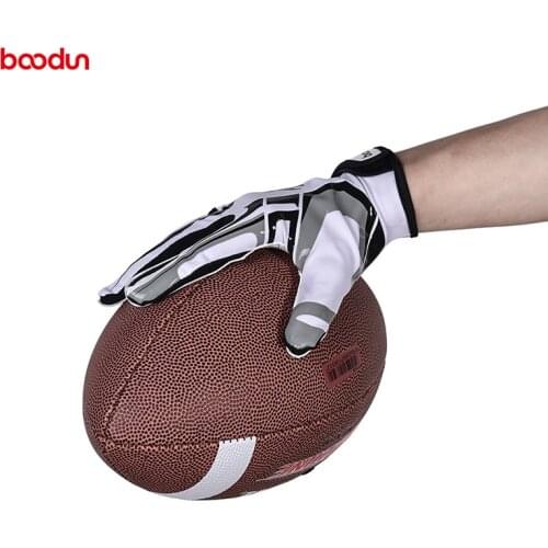 New Men Women Rugby Gloves Full Finger Breathable Anti-slip Silicone Baseball American Football Gloves Outdoor Hiking Gloves
