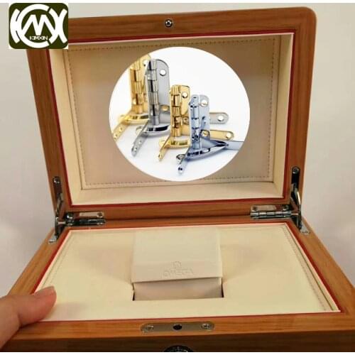 2pc 30*33mm KIMXIN In stock High quality Zinc alloy Watch box Cabinet hinge hinges for Jewelrycase withscrew Free shipping K144