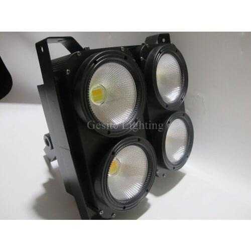 Professional Disco Lighting Matrix Light 4eyes 100W COB LED Stage Blinder Light 4x100W COB ,cool white and warm white