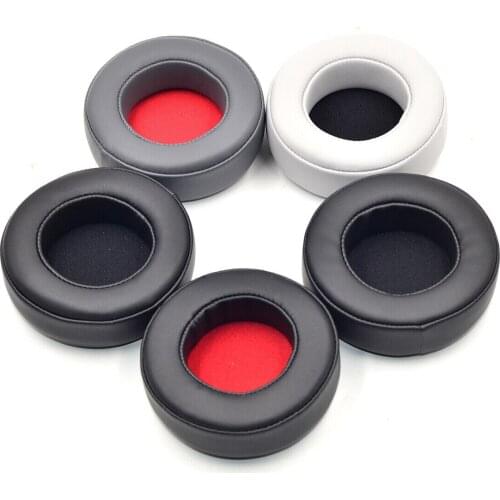1 Pair Replacement Ear Pads PU Leather Soft Foam Sponge Headphone Ear Pad Cushion For Motorola Pulse Escape Wireless Headphones