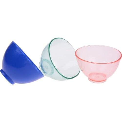 1PCS Dentist Dental Medical Equipment Rubber Bowl Dental Rubber Bowl Plastic Lab Silicon Bowl For Oral Hygiene Tool 3Colors