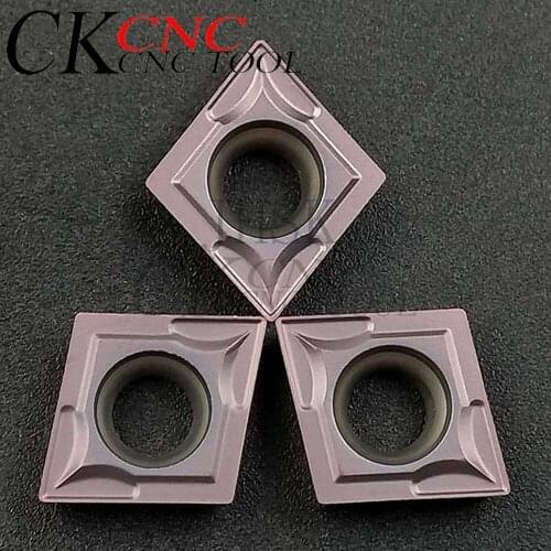 10PCS CCMT120404 VP15TF CCMT431 Carbide inserts Turning Tools CNC Metal cutter lathe CCMT blade for Stainless steel