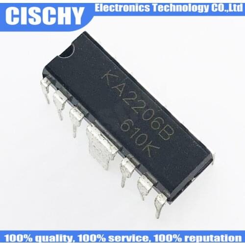 10PCS KA2206 KA2206B audio amplifier chip DIP-12 original