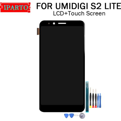 6.0 inch UMIDIGI S2 LITE LCD Display+Touch Screen Digitizer Assembly 100% Original New LCD+Touch Digitizer for UMI S2 LITE+Tools