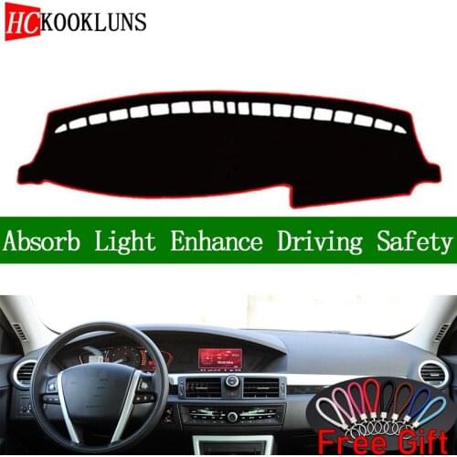 For ROEWE 550 e550 2008 2009 2010-2014 Dashboard Cover Sun Shade Dash Mat Pad Carpet Car Stickers Interior Accessories