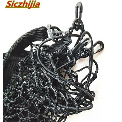 Car trunk elastic mesh bag nylon cargo storage for Porsche Cayenne Macan Macan S Panamera Cayman Carrera Porsche911