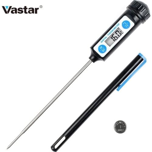 Electronic Digital Food Thermometer For Cake Candy Fry BBQ Food Meat Temperature Household Thermometers with Long Probe