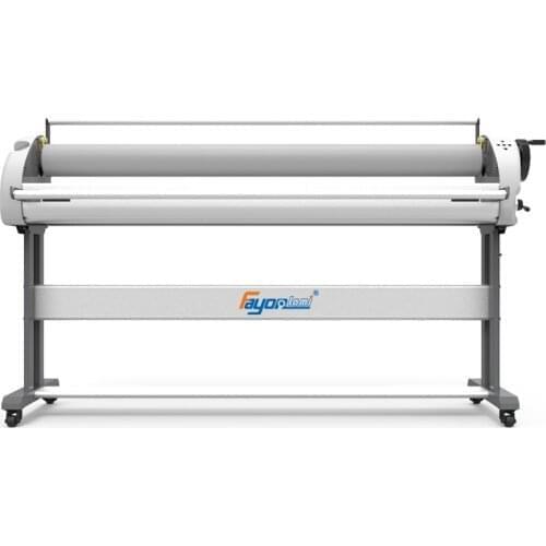 Fayon 1600 roll cold laminator for flex banner cold glue laminating machine