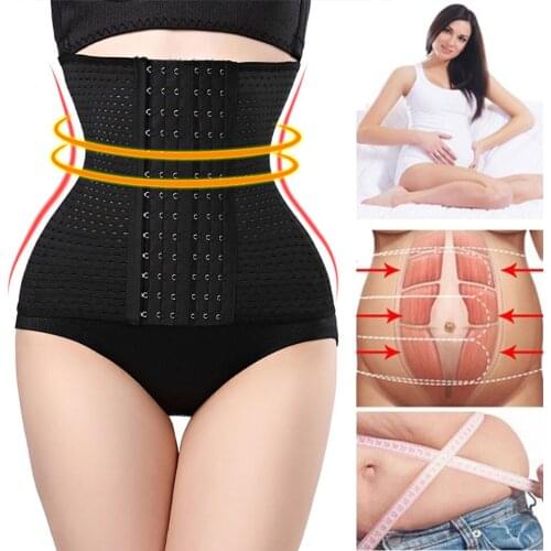 Waist Trainer Binders Body Shapers Hollow Out Tummy Control Modeling Straps Women Underwear Corset Slimming Belt Waist Girdles