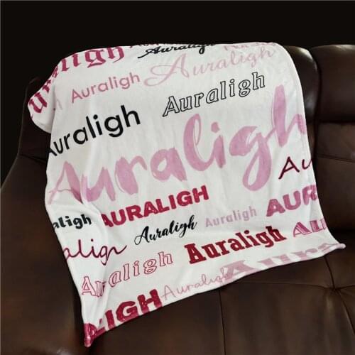 Mr.Wr Baby Fleece Blankets