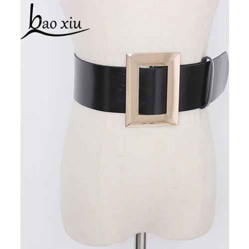 New Luxury high quality PU Girdle belt luxury designer Wide belts Women fashion Straps male Jeans for man cowboy Corset Belt