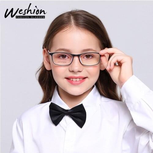 Anti Blue Light Glasses Kids Youth Boy Girls Teens Frame Reflective Optical Junior High School Computer Eyeglasses 8 to18 UV400