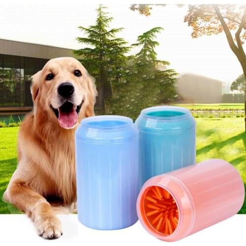 Portable Cats Dog Paw Washing Silicone Brush Cup Pet Foot Cleaning Tool Cleaner Cat and dog paw washing cup cleaning cup quality