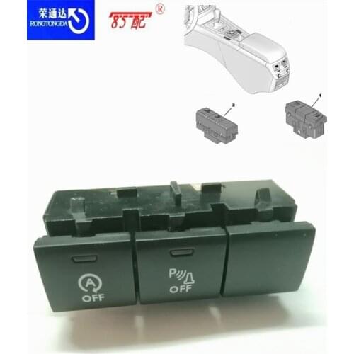 Reversing radar warning switch For Peugeot 508 508SW parking assist system 96661579XT 96661579XT01 96661579ZD