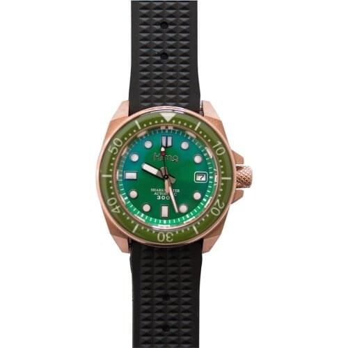 PROXIMA sport men dive watch,bronze mens automatic watches 300m waterproof mechanical wristwatch luminous clock ceramic bezel