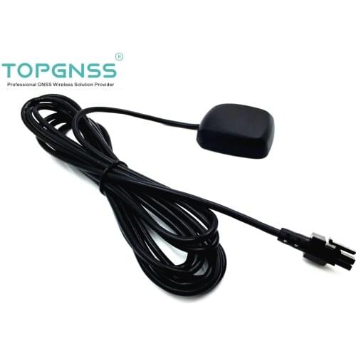 TOPGNSS waterproof IP67 RS232 Level 9600 baud rate NMEA0183 cable 5meter GNSS GPS GLONASS GALILEO QZSS molex 3.0 connector