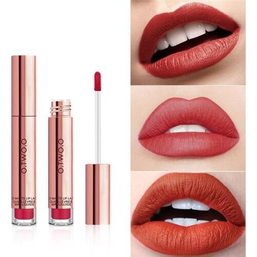 Waterproof Long Lasting Matte Velvet Liquid Lipstick Matte Lip Gloss Cosmetic Lightweight Lip Glaze Lip Tint Lips Makeup Gift