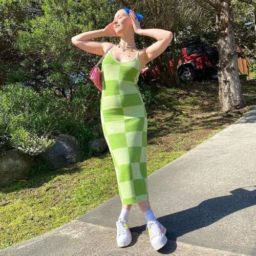 Модные платья в клетку Vykix China At AliExpress