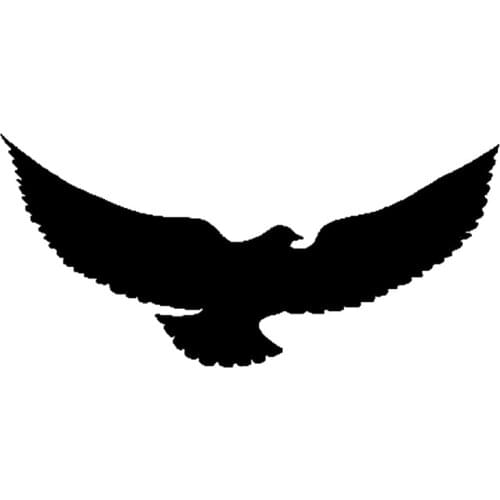 Soaring Bird Eagle Spread Wings Car Decal Sticker Cool Graphics Car Sticker
