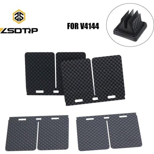 ZSDTRP 10pcs/20pcs Motorcycle Carbon Fiber Intake Reed Valve Plate For Yamaha YFZ350 Banshee350 Y125Z RXZ135 RX135 RD250 V4144-1