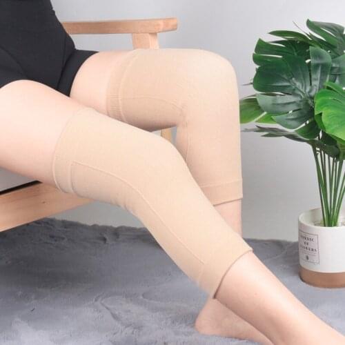 1pc Legwarmer Compression Knee Sleeve Wrap Support for Running Thermal Knit Bandage Protector For Jogging Hiking Football Sports