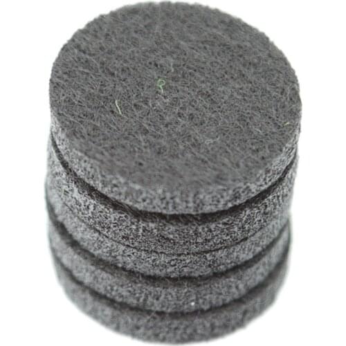 100pcs Black Colors 22.3mm Round Essential Oils Diffuser Locket Pads Perfume Aroma Locket Replacement Pads