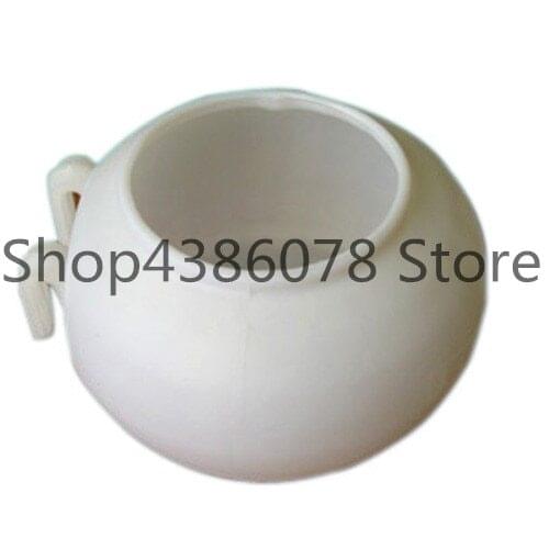3pcs/lot round suspended water feeder for pigeon plastic round suspended feeder white for racing pigeon birds