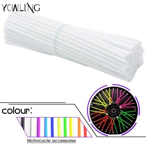 36 pieces Universal Motorcycle Dirt Bike Enduro Off Road Wheel Rim Spoke Shrouds Skins Covers For motocycle dirt bike pit