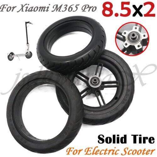 8.5-2A 8.5x2 8 1/2X2 wheel For Xiaomi Mijia M365 pro Scooter rear Wheels Electric Scooter 8.5 inch solid wheel with alloy hub