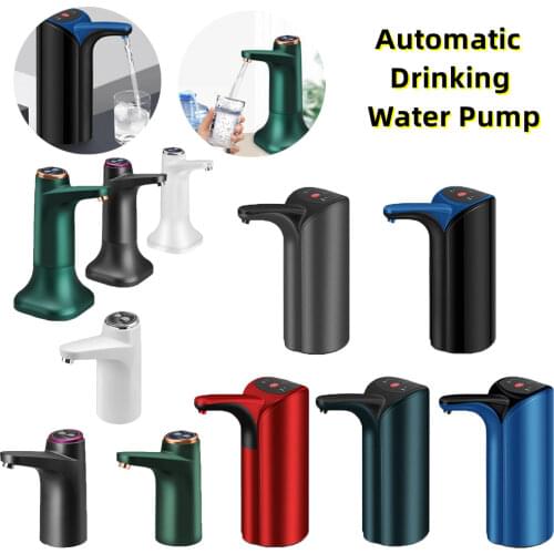 Auto Drinking Water Bottle Pump USB Rechargeable Electric Water Dispenser Pump Dispenser with Test Water Pumping Device