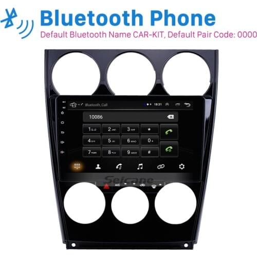 Seicane 2din Android 10.0 Car GPS Multimedia Player for Old Mazda 2004-2015 6 Support Steering Wheel Control OBD2 Carplay DVR