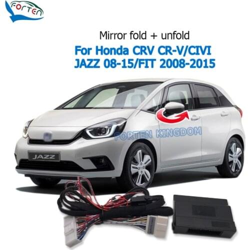 Car Side Auto Rear Mirror Folding System Module For Honda CRV CR-V/CIVI/FIT 08-15/JAZZ 08-15 Rear View Mirror Fold Unfold