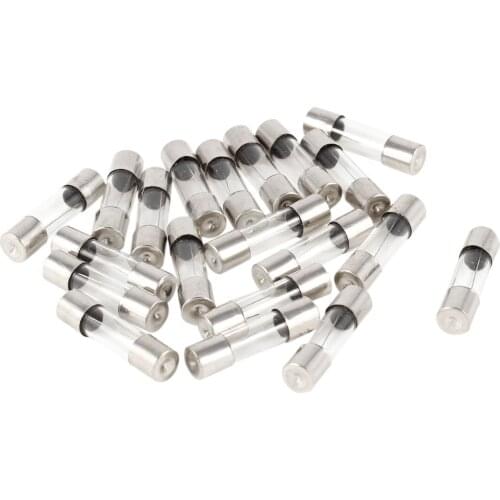 CNIM Hot 20pcs Fast Blow Glass Tube Fuse 10A 250V 5mm x 20mm
