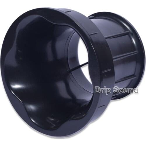 Speaker Port Tube Bass Subwoofer Audio Reflex Tube Loudspeaker Box Vent 123x101mm