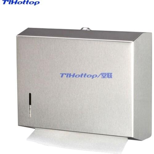 Sand light Anti Stainless Steel Paper Towel dispenser Bathroom Hotel Toilet Hand Paper Dispenser Holder Tissue Paper Box