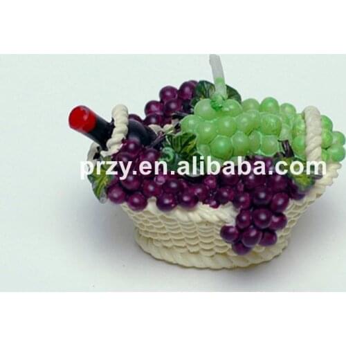 Handmade soap mold 3D wine grape fruit basket silicon soap mold fondant Cake decoration mold