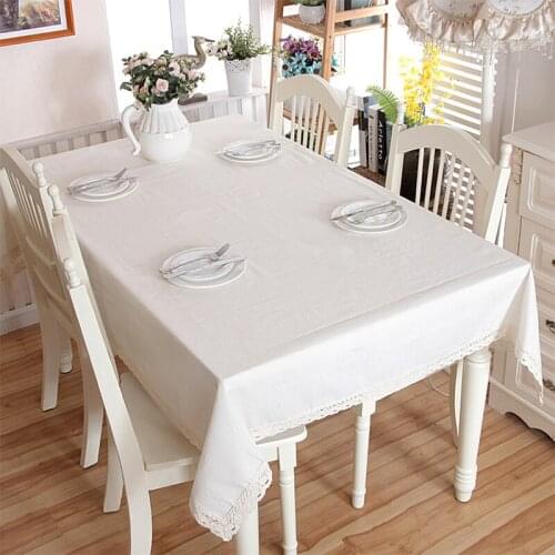 FORSWAN Linen Tablecloths On The Table