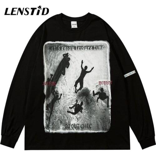 Men's Long T-shirts LensTid China