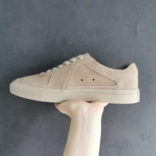 Yomior 2021 New Vintage Handmade Men Casual Shoes Top Quality Flats Cow Leather Fashion Loafers Men Designer Shoes Sneakers