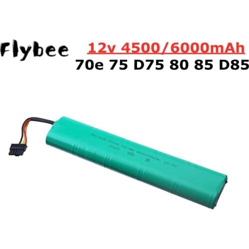 12V 4500mah 6000mAh Ni-MH Battery For Neato Botvac 70e 75 D75 80 85 D85 Vacuum Cleaners Rechargeable Batteries
