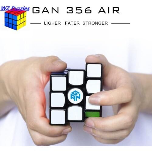 Original Gan 356 Air Master 3x3x3 Speed Magic Cube 3x3 Black Cubo Magico with IPG V5 WCA Competiton Puzzle Professional toys