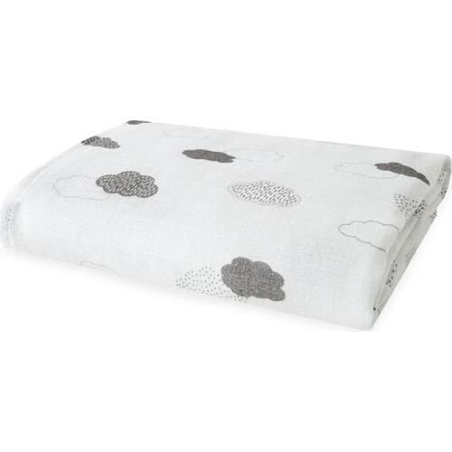 Yataş Bedding Clouds Baby Muslin Multi-Purpose Throw 80 x 80 cm