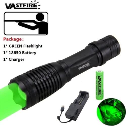 710 350LM LED Q5 Tactical Flashlight Super Bright USB Rechargeable Torch clip Hunting light Waterproof for 18650 battery