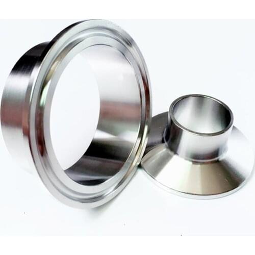 16mm Pipe OD Butt Weld x0.5" Tri Clamp SUS 304 Stainless Steel Sanitary Fitting Coupling Home Brewing Beer Wine