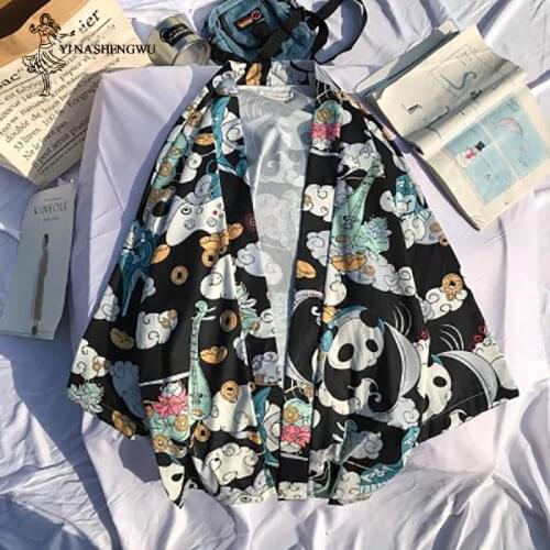 Женские рубашки с принтом YI NA SHENG WU China At AliExpress