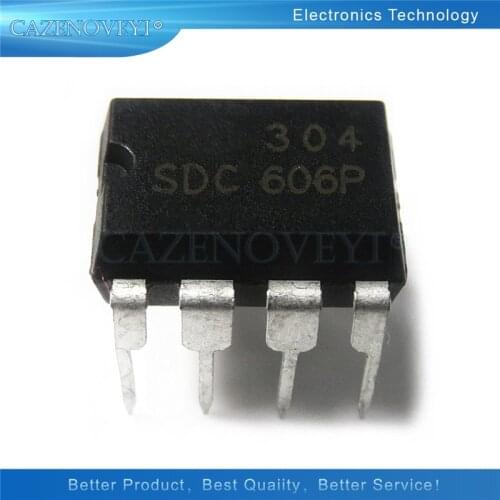 10pcs/lot SDC606P SDC606 606 DIP-8 In Stock