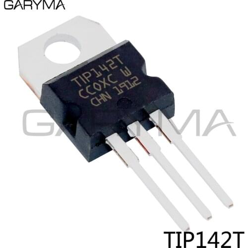 10pcs TIP142T Silicon NPN Darlington Power Transistor TO-220