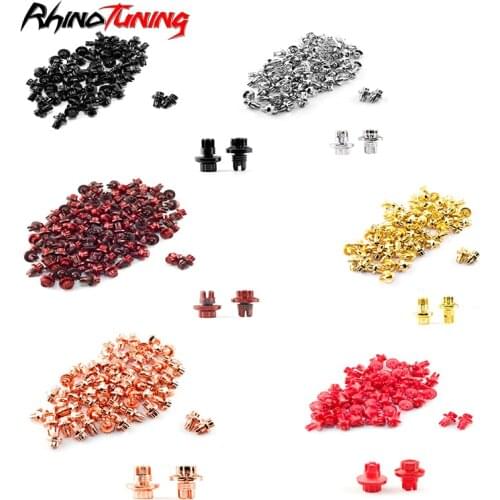 100pcs14mm Universal Rim Lip Replacement Wheel Rivets Car Wheel Rivets Spike Decoration Auto Clips