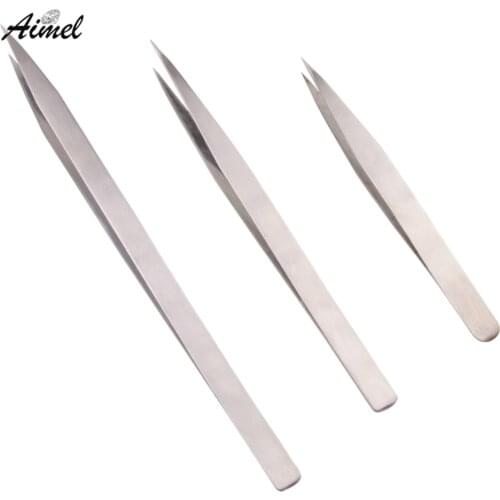 Anti StaticTweezer Beauty Salon Tool Stone Jewelry Equipment Diamond Pick-Up Tool Electronic Component DIY Accessories Tweezers