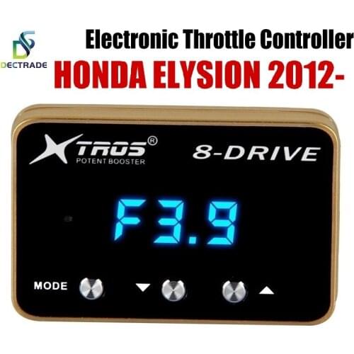 Dectrade Car Electronic Throttle Controller Racing Accelerator Potent Booster For Honda Elysion 2012- Tuning Parts 8 Drive